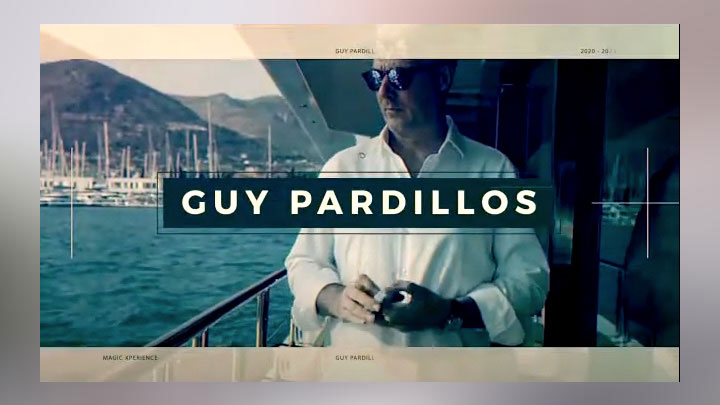 Guy Pardillos showreel title frame